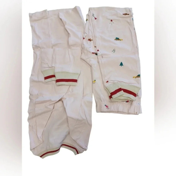 Roots Buddy Pajama Set Pink Top And  Bottoms Size Large - Picture 5 of 5